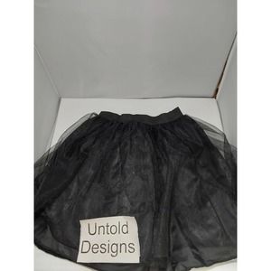 Adult Light Up Tutu Skirt Black One Size Fits Most